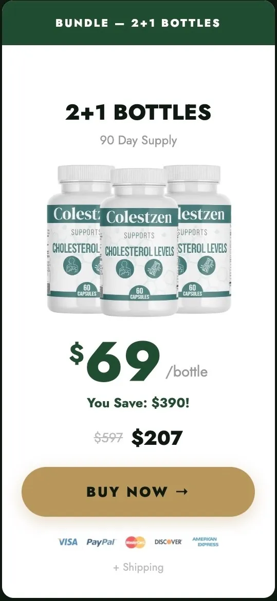 ColestZen 3 bottles